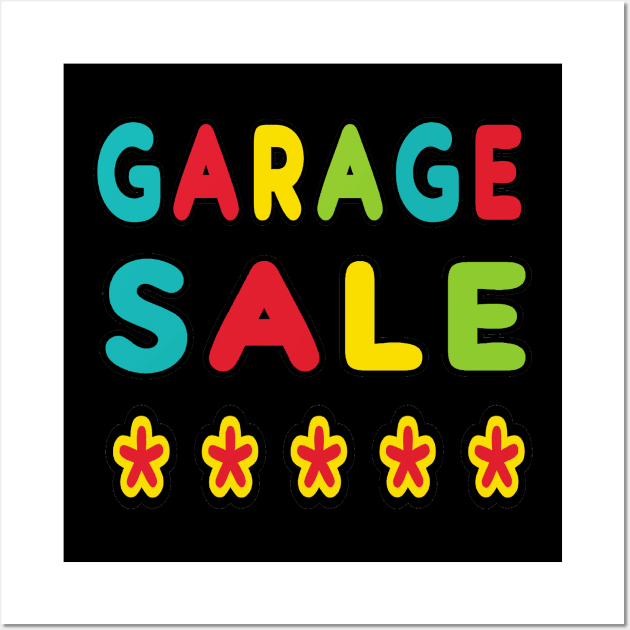 Garage Sale Wall Art by Mark Ewbie